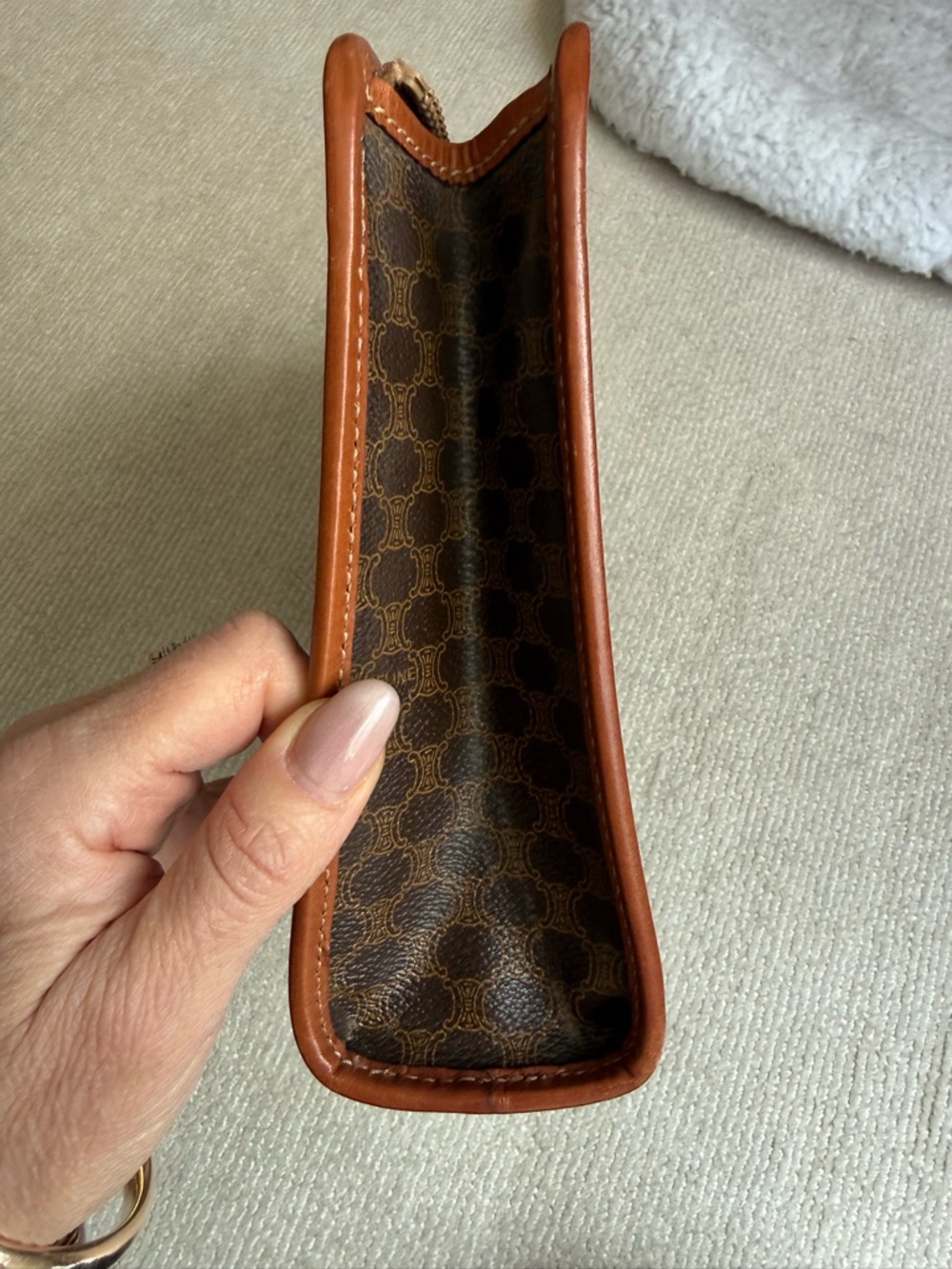 Vintage Celine Macadam Clutch - Picture 4 of 8